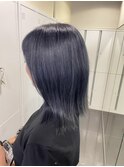 [風花]ブリーチカラー ネイビーブルー
