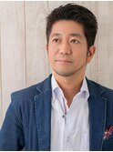 40代50代アップバング大人ビジネス社会人刈り上げショートZ上尾