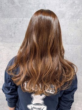 バランス 原宿 表参道(balance) 【髪質改善】ヘーゼルベージュ×レイヤー YUKA