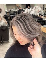 レディアル 大宮(REDEAL ope.) 【みちよ指名】白髪率に合わせた白髪ぼかし