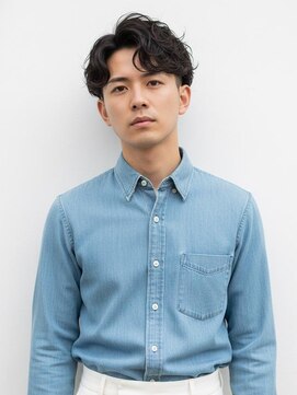ナチュラルスポット(Natural Spot) 韓国風こなれメンズパーマ