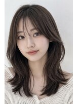 ヘアーエボリューション&nbsp;柔らか透明感カラー×くびれレイヤーミディ