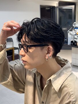 アンサー 渋谷(ANSWER) 渋谷ルーズショートスパイキーショートツーブロック短髪