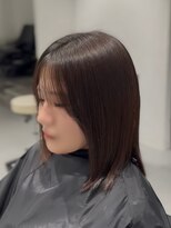 ボルド(Bordo) ミディアムレイヤー×地毛風縮毛矯正