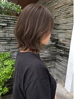 ユウヘアー 大高店(U Hair)&nbsp;【U Hair】30代40代/ナチュラルハイライト/白髪ぼかし