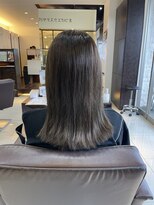 フォルテ 草薙店&nbsp;ストレート仕上げミディアムレイヤースタイル