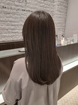 ミック ヘアアンドメイクアップ 高田店(miq Hair&Make up)&nbsp;カーキブルージュ/ブルージュ/イルミナカラー/透明感カラー/艶髪