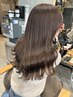 【新導入/髪質改善】カット＋プレトワ髪質改善カラー￥15,400