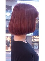 メルシー(Merci)&nbsp;【Merci】ローズピンク＋重めボブ