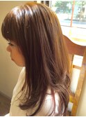 ふんわりロングヘアー