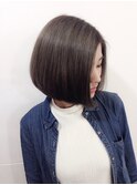 ナチュラルハイライトボブ