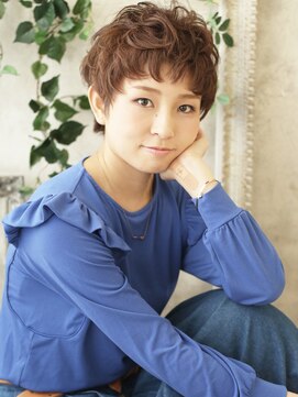 ディンプル 越谷駅前(DiMPlE) DiMPlE越谷☆髪の柔らかさや質感が女性らしいマッシュショート