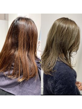 グリーン 町田(green) イルミナカラーBefore/After