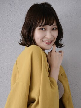 ロアー ヘアー ワメン(RAWR hair WaMen) 【RAWR】外ハネがキュートなミディアムスタイル