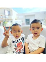 ヘアー クチュリエ ビーホワイト(hair couturier B:white) ベリーショート+ラインスタイル