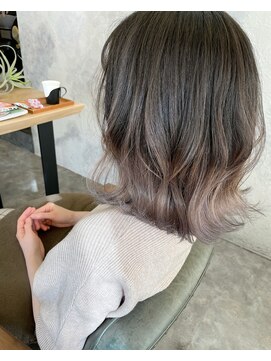 ヘアスタジオニコ(hair studio nico...) グラデーションシルバーバイオレット★