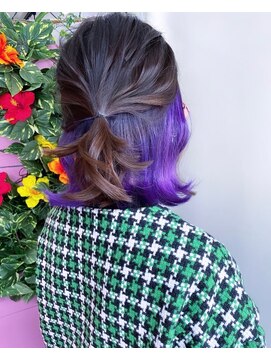 トーク 伊丹本店(TAL'KE) TAL'KE/インナーカラー×パープル_914