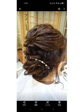 アパルトメント ジェシカ(l'appartement de Jessica) 大人ヘアアレンジ