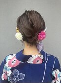 浴衣ヘアセット☆