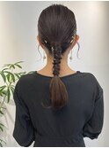 【umu. hair  salon】タイトポニー