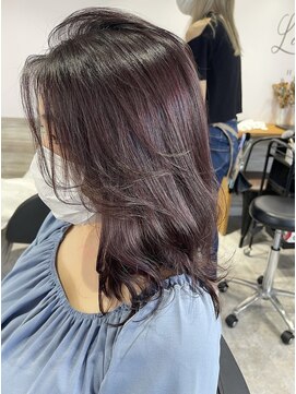 リーオオサカ(Lee Osaka) 【Lee大阪店】☆秋冬☆バイオレットブラウン/新出奈津樹