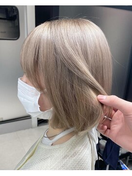 アソビセカンド 原宿(ASOBI 2nd) ボブ/ホワイトブロンド