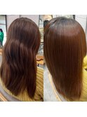 髪質改善ストレート