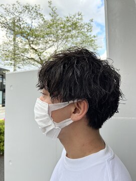 クルー(CREW) メンズスパイラルパーマ