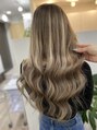 グランディールヘアデザイン(grandir hairdesign)&nbsp;ハイトーンに馴染むハイライト！