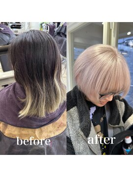 シーン(seen) ○ホワイトカラー×ネオウルフカット○境担当