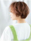 透明感カラーフレンチガーリー小顔カールマッシュk小山20代30代