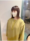 大人世代の外ハネボブスタイル