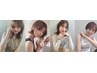 【当日限定クーポン】カット+透明感カラー+艶感TR 22000円→11000円