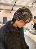 メンズコントラストハイライト