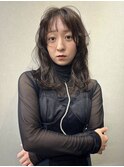 天神/大名/グレージュ/透け感カラー/レイヤー