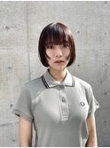 ◎ショートレイヤーボブウルフ縮毛矯正10代20代30代