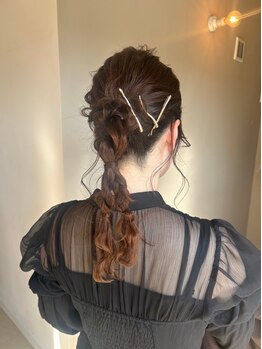ニア(nir.)の写真/nir.で叶う煌びやか&華やか仕上がり。圧倒的センスとデザイン力で魅力を引き出すhairに＊nir.にお任せを♪