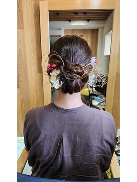 キレイコムデュース(Deuce) 成人式前撮りヘアー