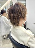 ショートウルフパーマ/人形町/東日本橋/ツイスパ