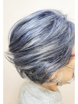 松本平太郎美容室 吉祥寺パートファイブ(PART5) シニアレイヤー×ダブルカラー×ハイライト/30代40代50代60代
