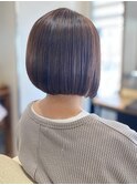 本八幡×ミニボブ×似合わせカット×オーガニックカラー