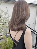 サンプラス(san+)&nbsp;【リコ】パーソナルカラー美髪カラーホワイトグレージュ