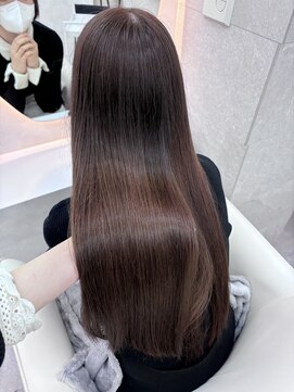 エス(Ess) 美髪/ワイドバング/ホワイトブロンド[髪質改善/ヘアセット/大宮]