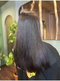 髪質改善 ストレート