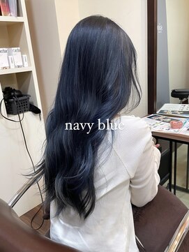 シオ ヘアー デザイン(Sio. hair design) navy blue