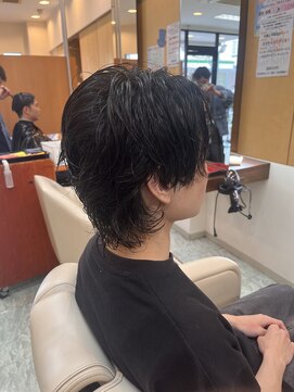 マキシム ナカイ(MAXIM NAKAI) メンズロングスタイルウルフカットメンズカジュアルスタイル