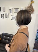 大人可愛い襟足スッキリ小顔ショート　30代40代50代　志木