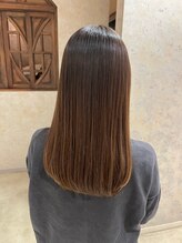 【髪質改善】髪のパサつき・広がり・艶が欲しい方にオススメspinhair桂店の【ちゅるん】髪質改善で艶髪へ！