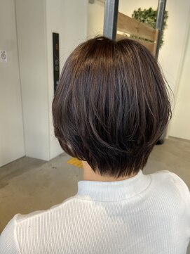 フリック 堺東店(FLICK) ショートヘアー/前髪長め/大人ショート/堺東