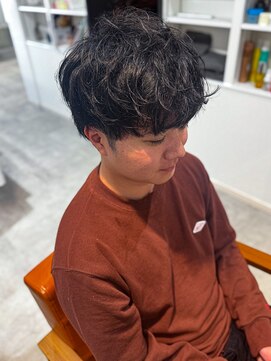 アムレヘアーエタ(amule hair eta) 【amule hair eta】ヴァングラカール/メンズパーマ/30代